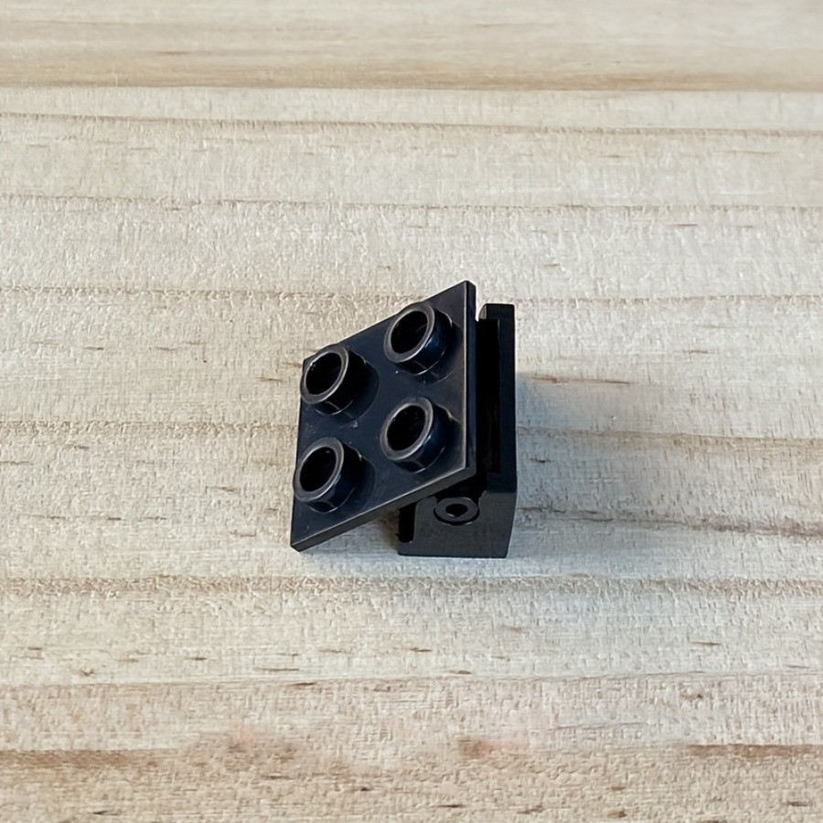 20pcs Hinge Brick 1x2 Base + Hinge Brick 2x2 Building Blocks Compatible With 3937 + 6134 Kids Bricks Toys Gifts, Building Blocks, Building Blocks For Kids