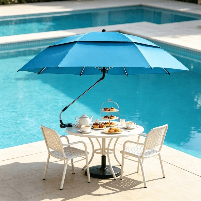 living spaces patio umbrella SUPERJARE 13FT Outdoor with Base Included, Double Sided Pool Umbrellas with Fade Resistant Canopy, Large Table Umbrella for Deck, Market, Backyard day relaxation and entertaining Umbrella Color:Slate SKY9574:126-0-240-0 Compact Square Commercial Patio
