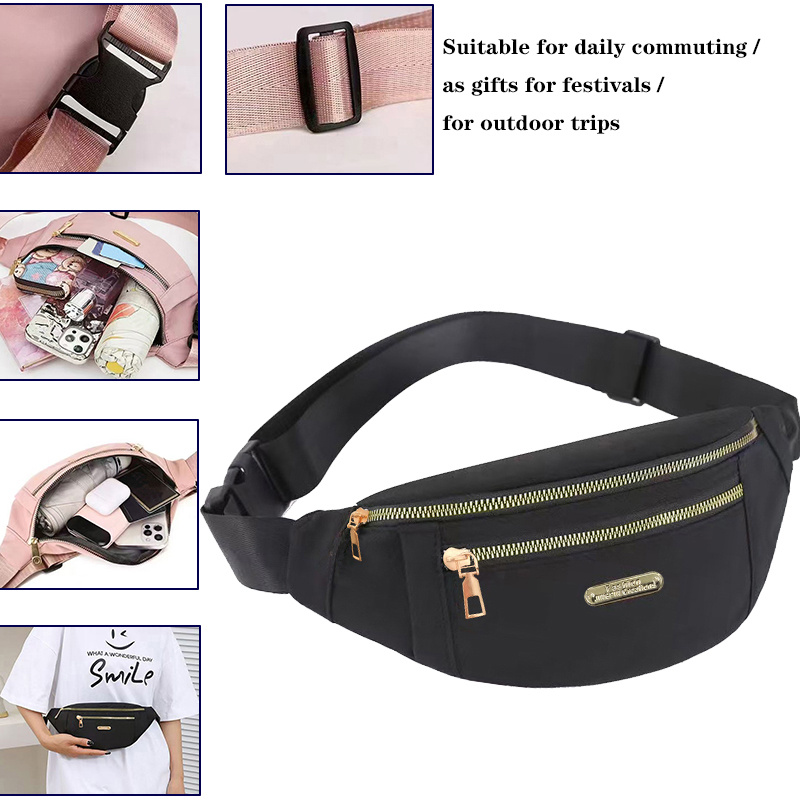 TEMU Sac bandoulière pour homme - Convient à toutes (printemps, été, automne, hiver) - Disponible en couleurs : noir, blanc, gris, rose et bordeaux -
