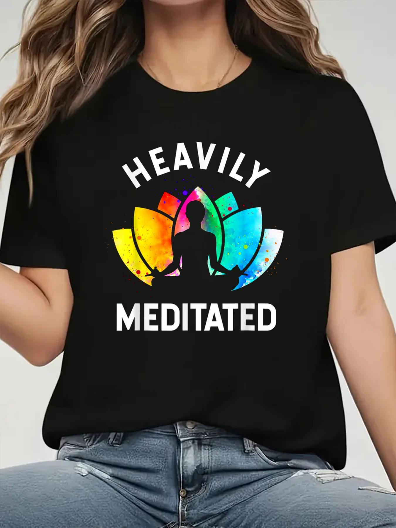yoga t shirt sold on Temu United States