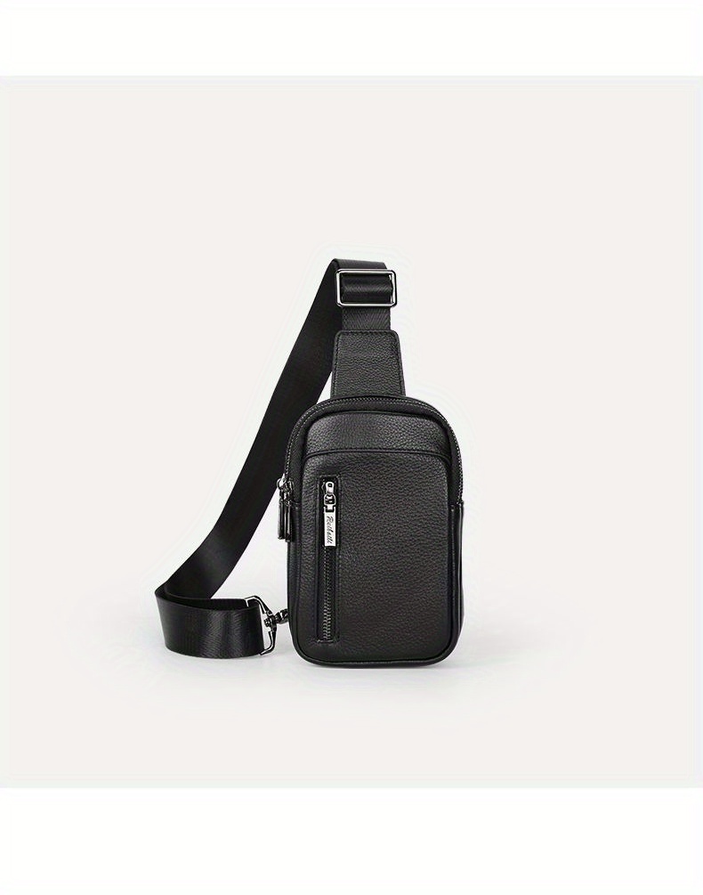 Men's Small Chest Shoulder Phone Bag