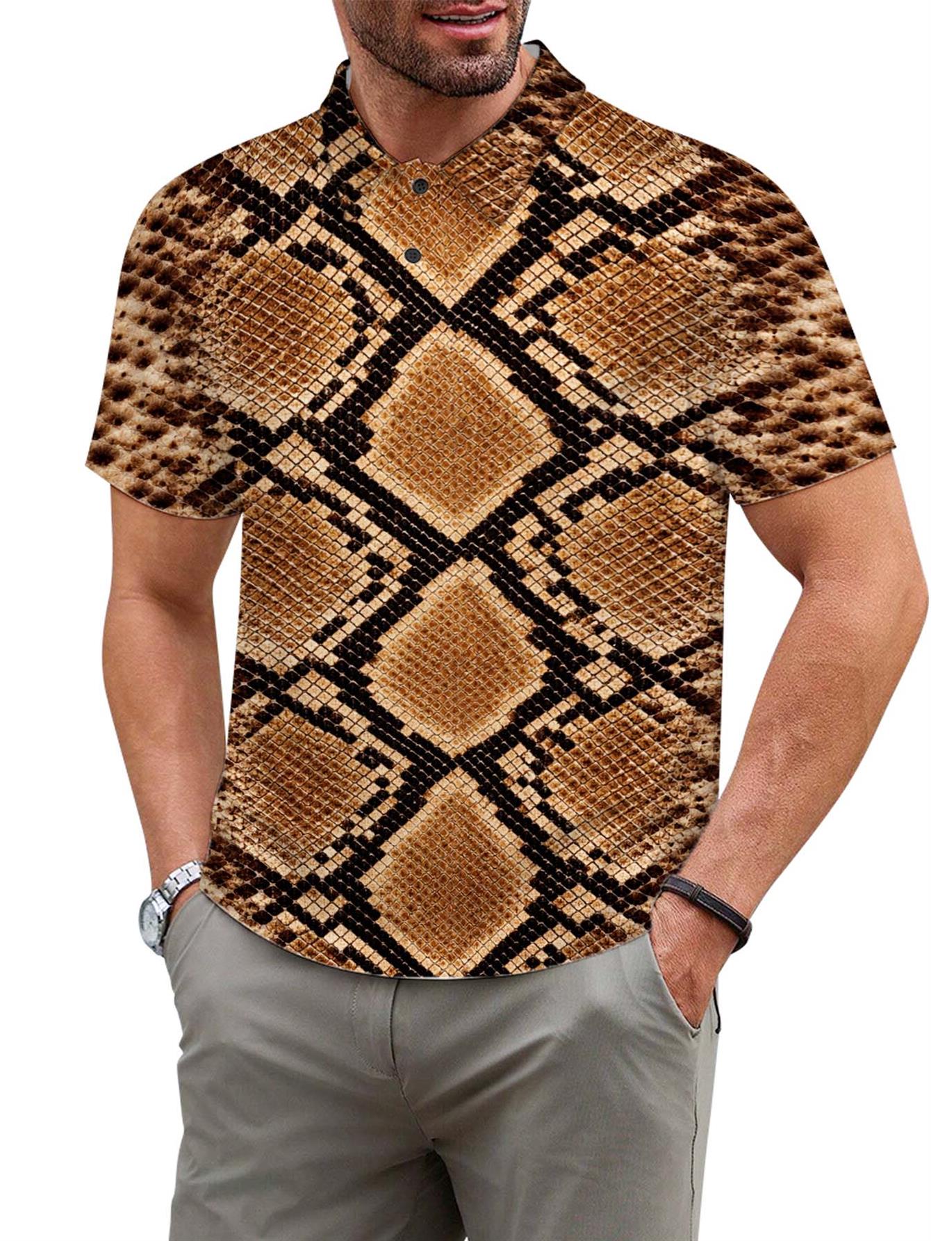 snake skin shirt sold on Temu United States