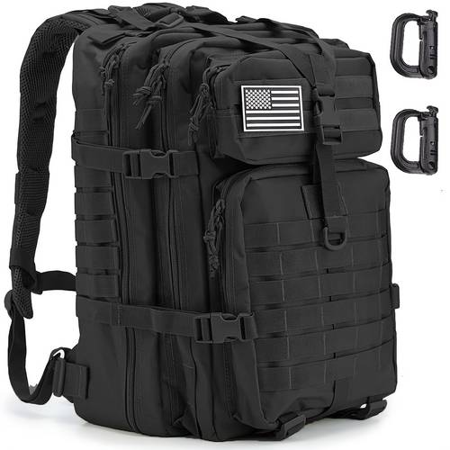 outdoor sports backpack for hiking climbing and camping with large capacity molle expansion bag and 2d