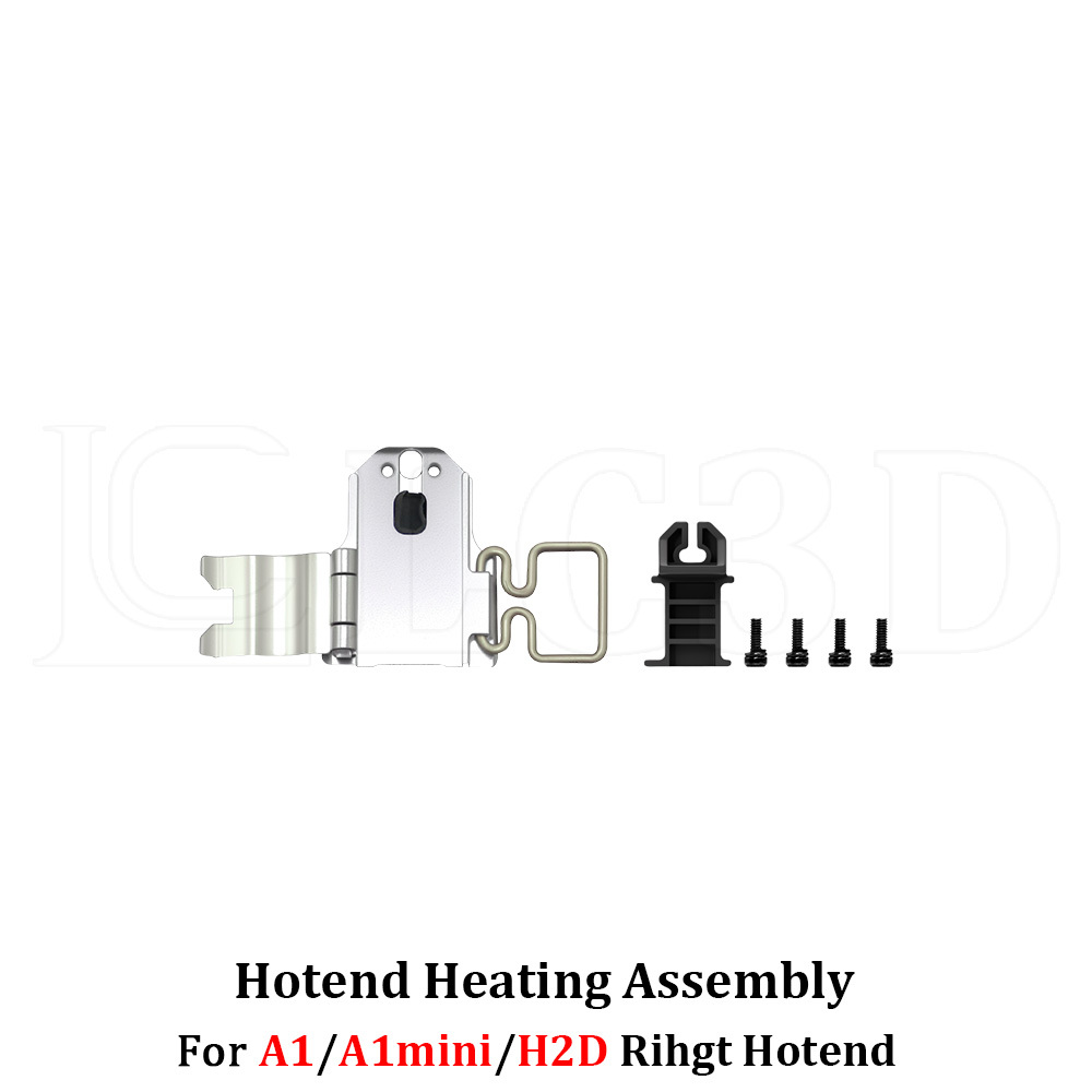 TEMU 2700° Hotend Heating Assembly For H2d A1 A1 Mini Zirconia Ceramics Mounting Base High Quality For 3d Printer Accessories