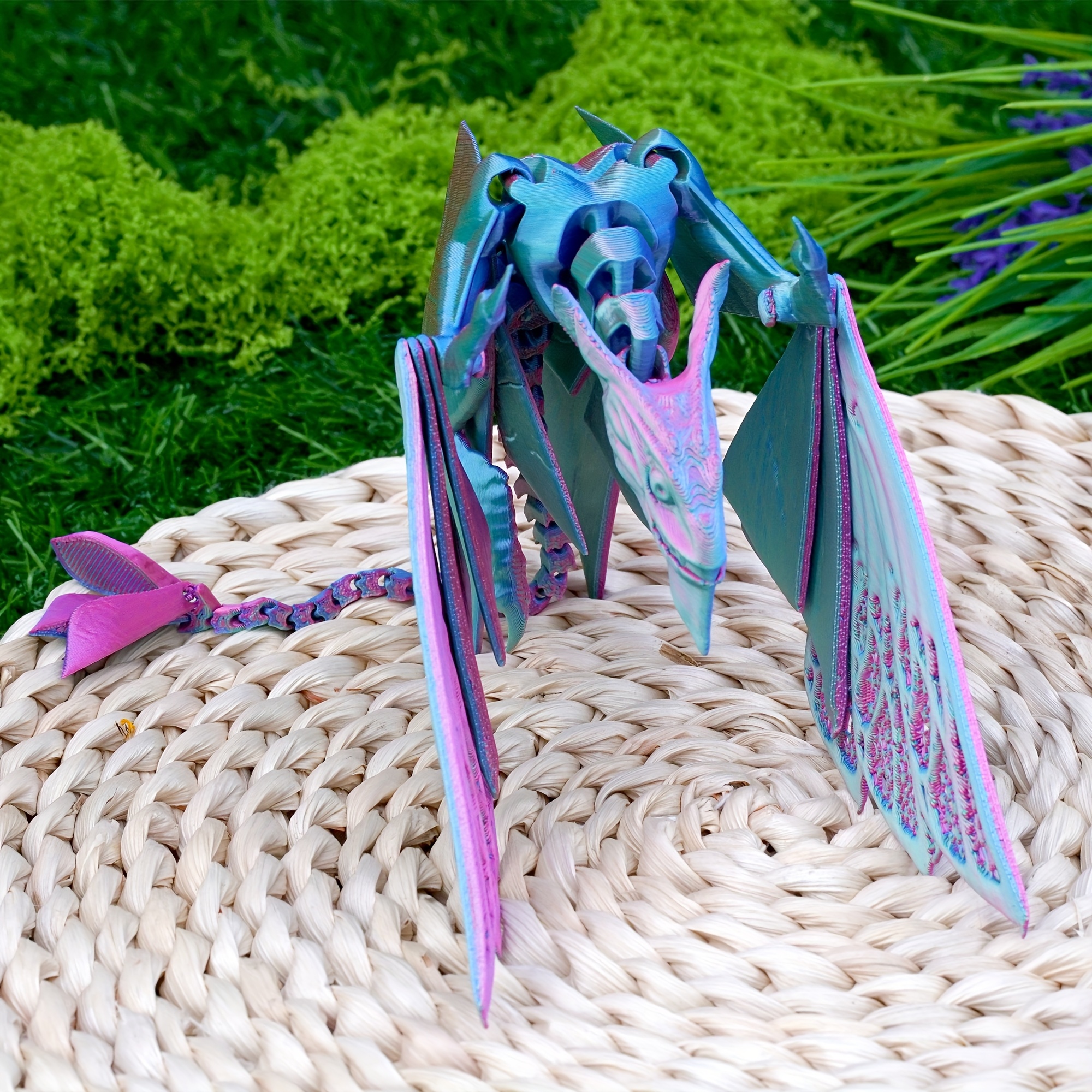 A 10.22-inch 3d-printed Figure With Flexible Joints, Perfect For Decorating Your Home Or Desk, And A Great Holiday Gift
