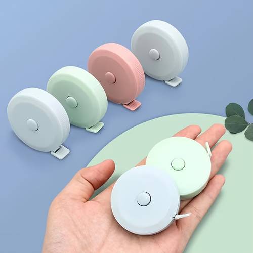 1pc 79 inch 2 tape measure suitable for sewing cutting weaving extendable double sided mini measuring ruler with body fabric scale portable retractable tape for tailors crafters