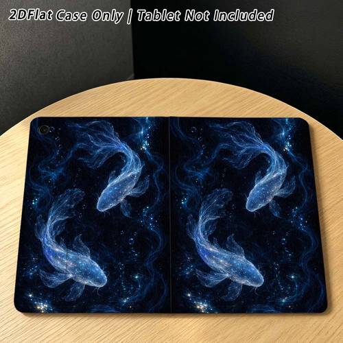 öğe resmi case | 2d düz parlak çift balık dekoratif boyama hediye tablet pc koruyucu kılıf a11+/a11/a9+/a9 x110 x115/a8 x205/a7 t505/a7 lite t220 t225/ .1 2019 t515 için - koruyucu kasa