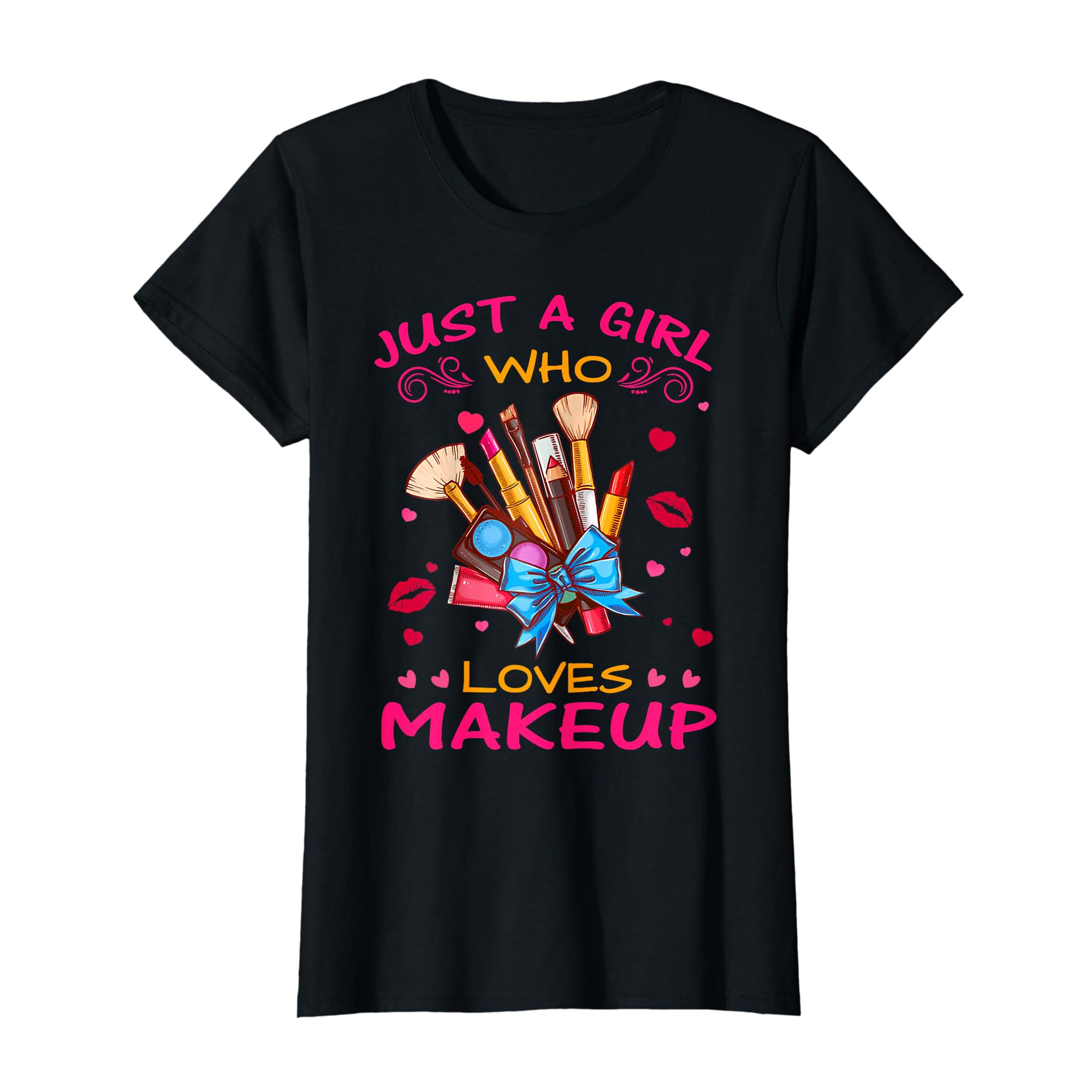 

1pc A Who Makeup T- - 100% Tee, , , All-, , Applique Pattern, Regular Fit, Adult - For &