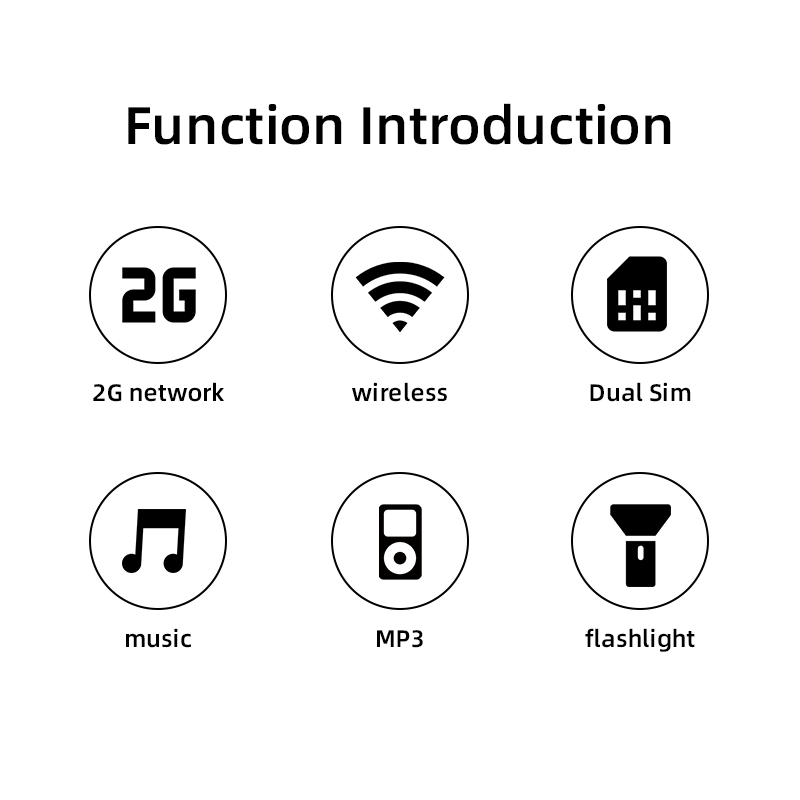 Mini Adventure Version Phone, Compact Dual SIM Communication Device