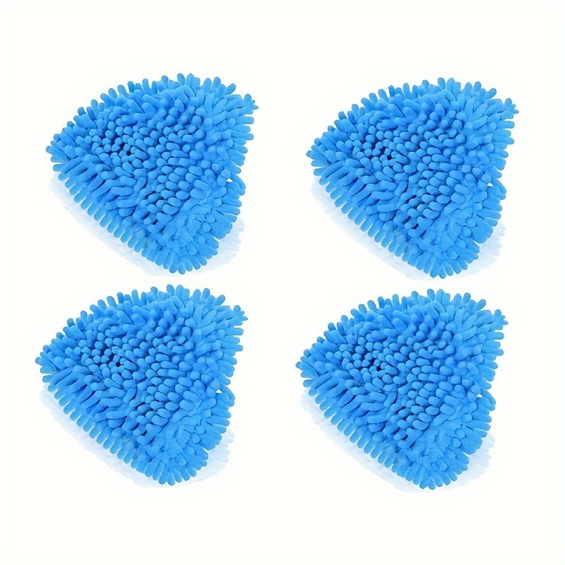 4pcs   mop replacement pads   dust stain removal super absorbent washable   for wet dry use easy clean essential cleaning tool details 4