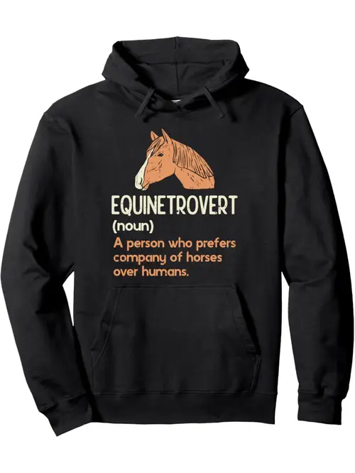 fun horse lover humor funny horse definition pullover hoodie style best gifts for men women dad mom sister brother friends