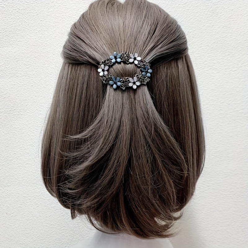 

-shaped Vintage Hair Clip, Suitable For Women And - Ponytails And Braids