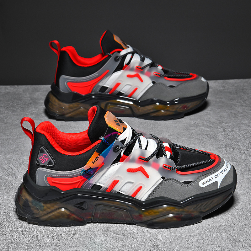 Image of Men's Fashionable, Casual And Comfortable Sports Shoes- Comfortable, Anti-slip And Wear-resistant Running Shoes Suitable For Outdoor Activities, Plus-size Men's Shoes, Couple Styles