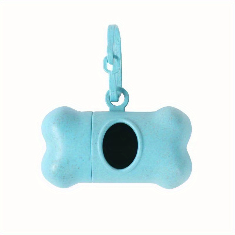 Bone-shaped Dispenser For Pet Waste Bags, Designed For Dog Owners With A Traction Clip - Made From Sturdy Plastic, Ideal For Daily And - A Perfect Gift For Dog Enthusiasts