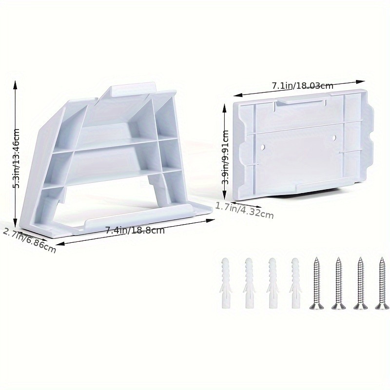 Starlink Standard V3 Mesh Router & StarLink Gen 3 Power Supply Brackets Holder Mounting Kit, No Drill Installation Starlink Gen 3 Mount