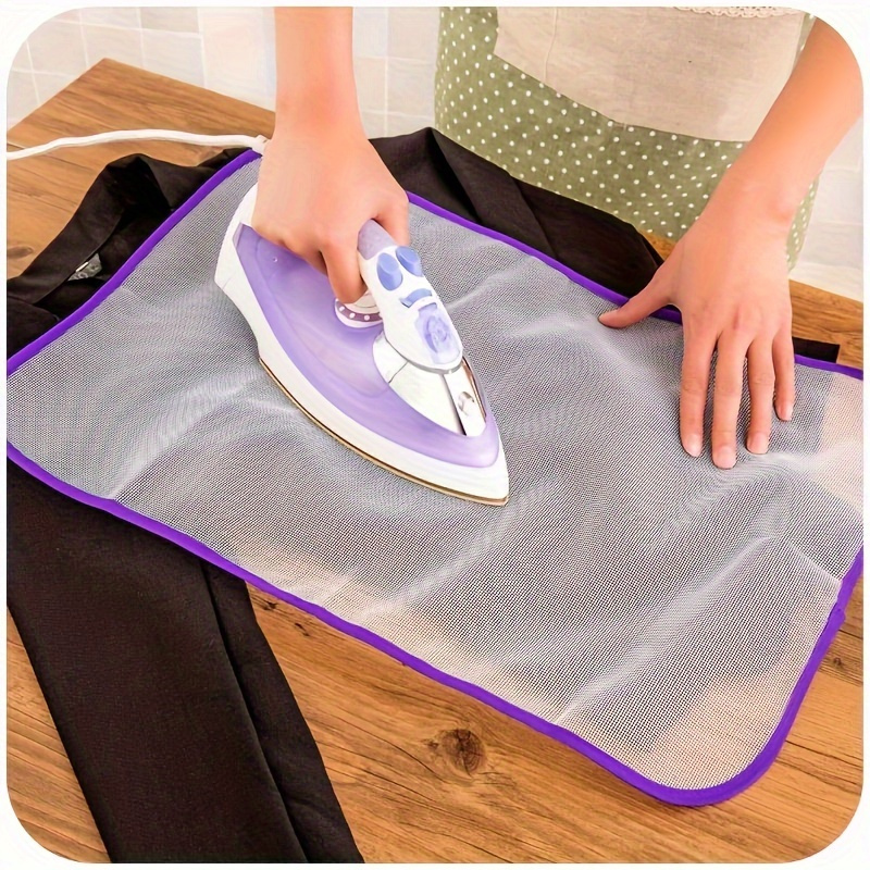 1pc High-Temperature Resistant Ironing Cloth, Durable ABS Plastic Ironing Mat, with Heat-Resistant Mesh Pad for Safe Ironing