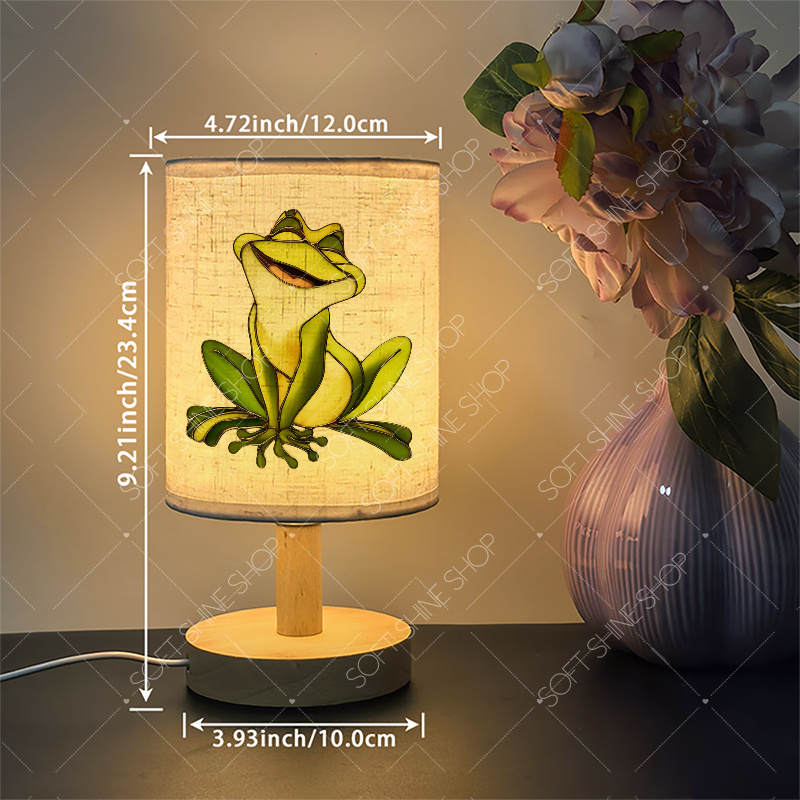 Printed USB-Powered LED Table Lamp for Home & Office Decor