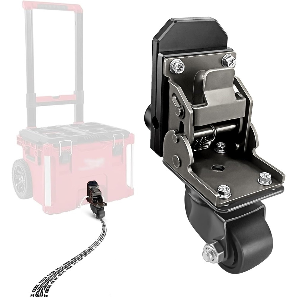 Temu – TEMU 4pcs Heavy-duty Industrial Swivel Casters, With 360-degree Rotation Silent Rolling System – Suitable For , Toolboxes, Furniture, Equipment
