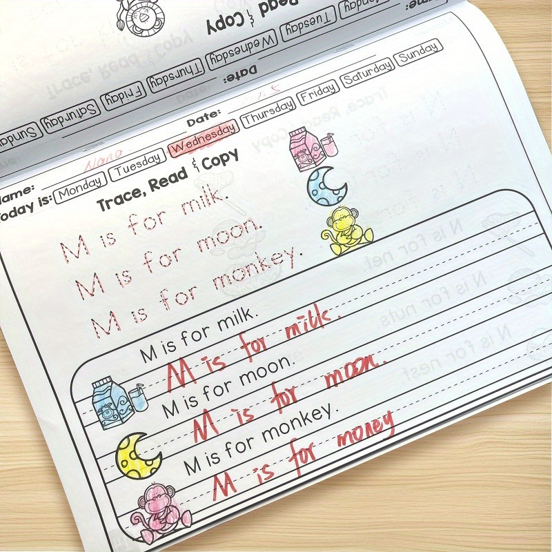 An Engaging Workbook for Children to Learn The Art of Forming Basic Sentences