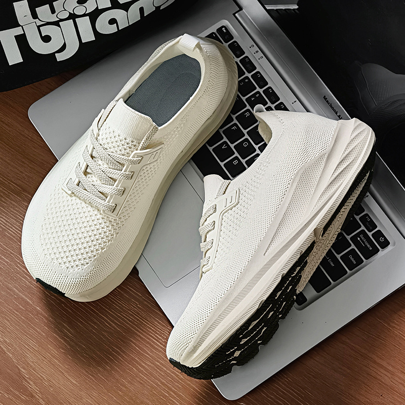 Men's Wide Width Sneakers with Extra Wide Toe Box for Running