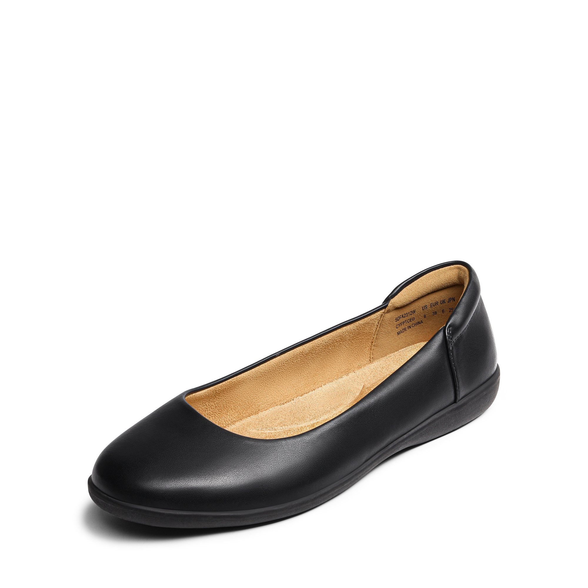 Image of Dream Pairs Women's Round Toe Flats - Padded Foam Insole & Soft Lining For Everyday Wear, Women Shoes