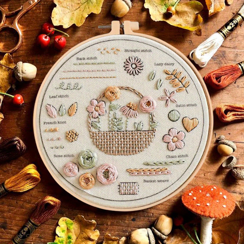 

Diy Embroidery Kit - Set , & - For Crafters