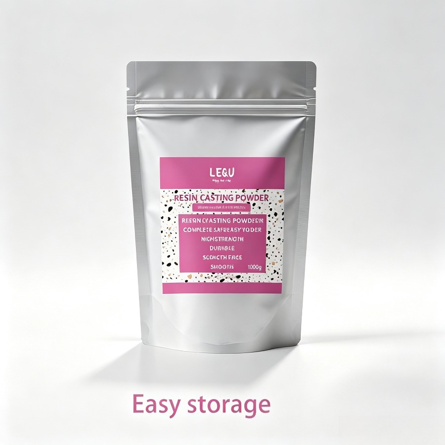 1000g Water-based Resin Casting Powder, Safe & Smooth Durable Casting Compound For Resin Craft, Handmade Ornaments, Plaster Decor & Home Decoration Crafting
