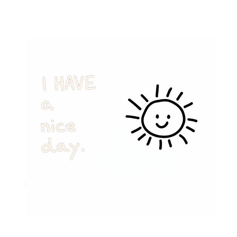 1pc "i Day" Waterproof Bathroom Sticker - Self-adhesive Removable Positive Affirmation Decal, Glossy For Shower, Toilet, Bathtub, & Restroom Decor, & Stick Design