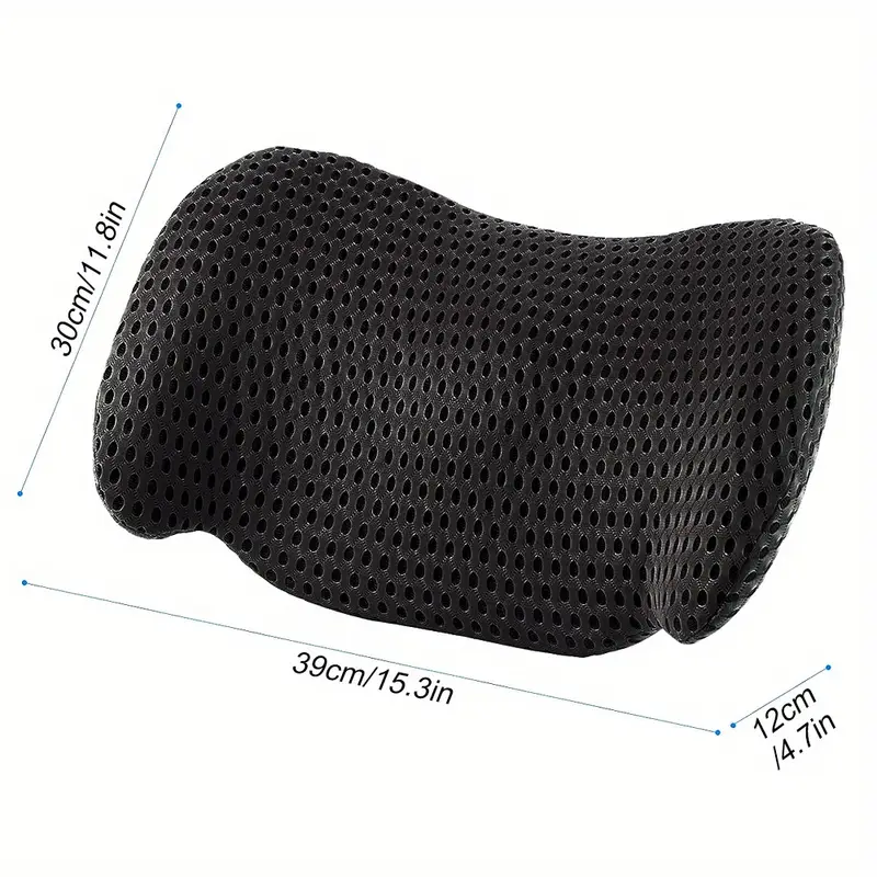 2pcs 1 seat pad 1 lumbar support pillow memory foam seat cushion lumbar support pillow set ergonomic office chair cushion for back car seat wheelchair gaming chair breathable machine washable cover Product details 1