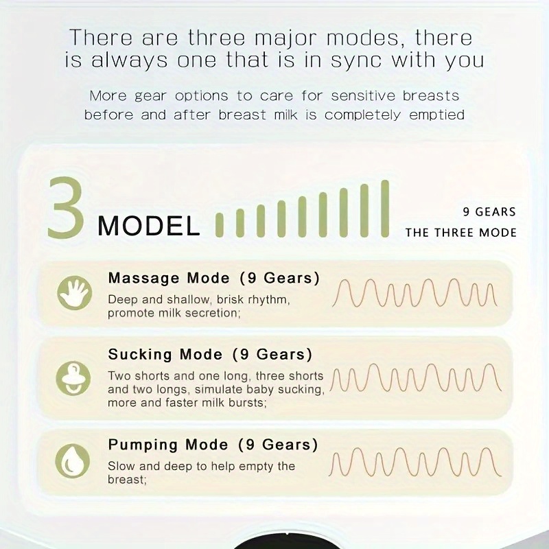  kun electric wearable and hands free electric with 3 mode 180ml large capacity built in rechargeable lithium battery breastfeeding in bra details 7