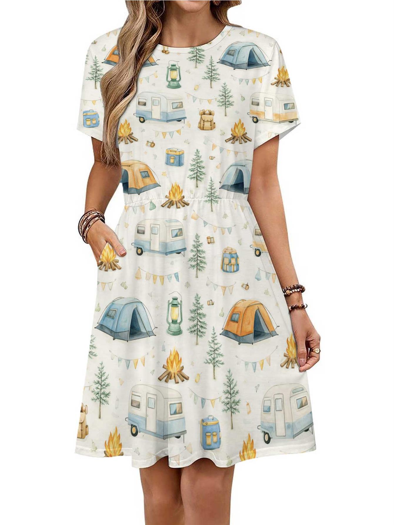 tent dress sold on Temu United States