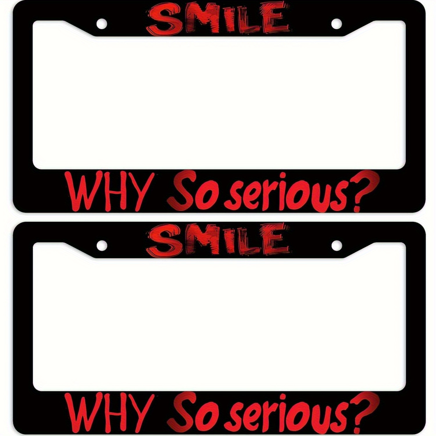 car plate frame sold on Temu United States