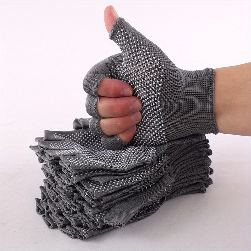 five finger half gloves
