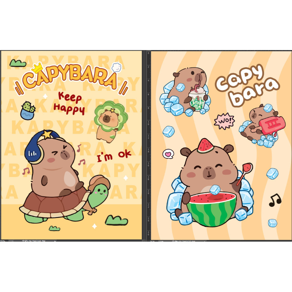 

11/13pcs Capybara Themed Stationery Blind Bag, Cute Animal Classroom Learning Supplies, Student Prize Set, Parfait pour de Noël, An, à , Matériau en plastique