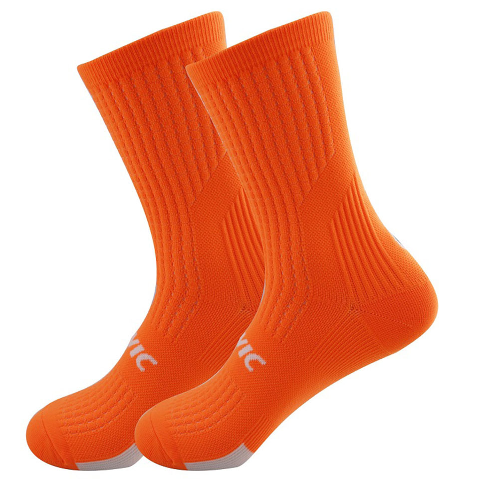 TEMU 1 Pair Of Men's Mid-tube Non-slip Breathable Warm Running Socks Fitness Cycling Socks
