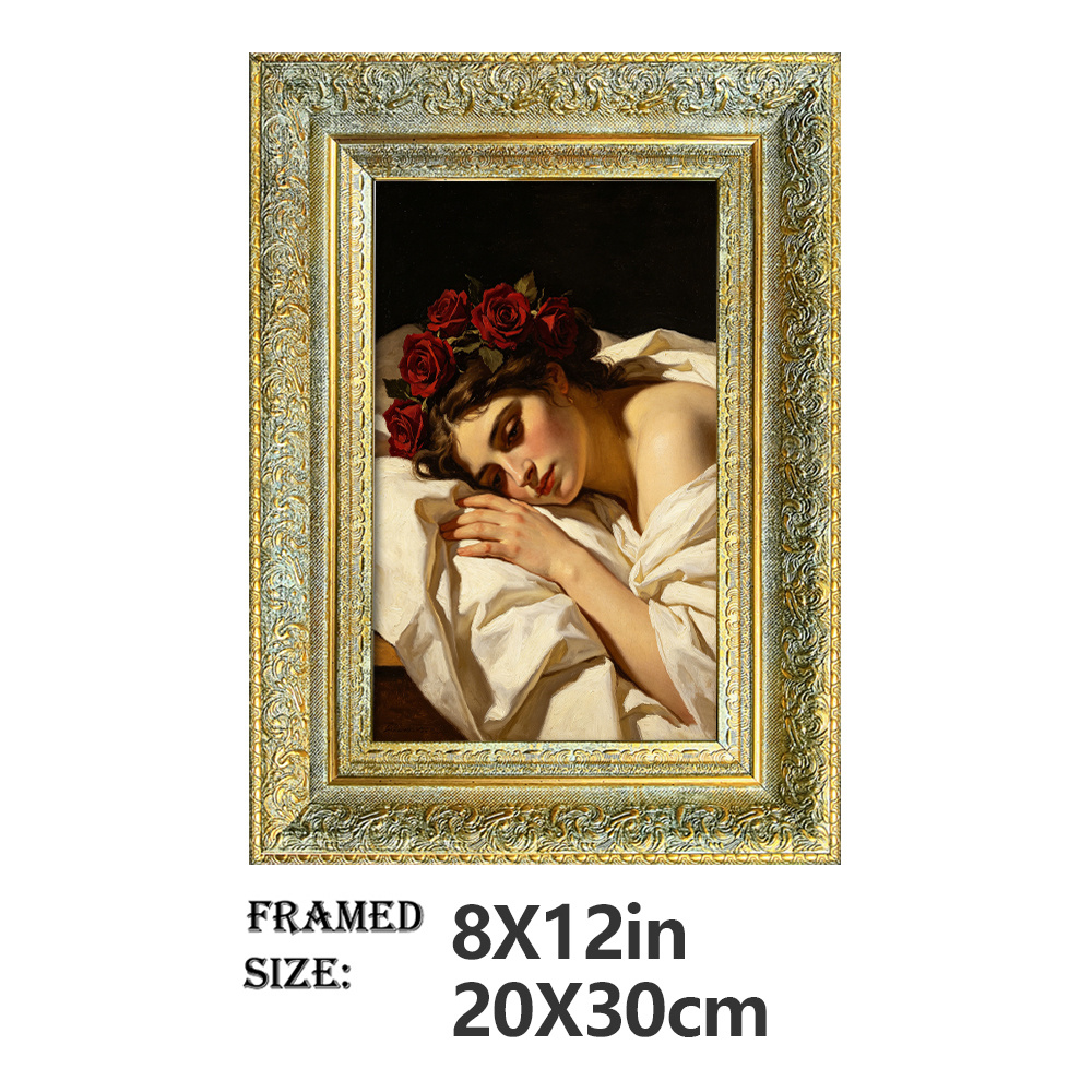 TEMU Wall-mounted Vintage Photo Frame, Contains 'a Is Taking A Nap' And Allows For Picture Replacement. Suitable For Indoor Wall Art, Poster Art