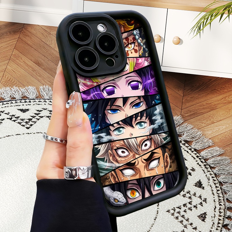 TEMU Phone Case - Officially Licensed Warner Demon Slayer Hashira Phone Case, Compatible With Iphone 17, 16, 15, 14, 13, 12, 11 Pro Max, X, Xr Plus,