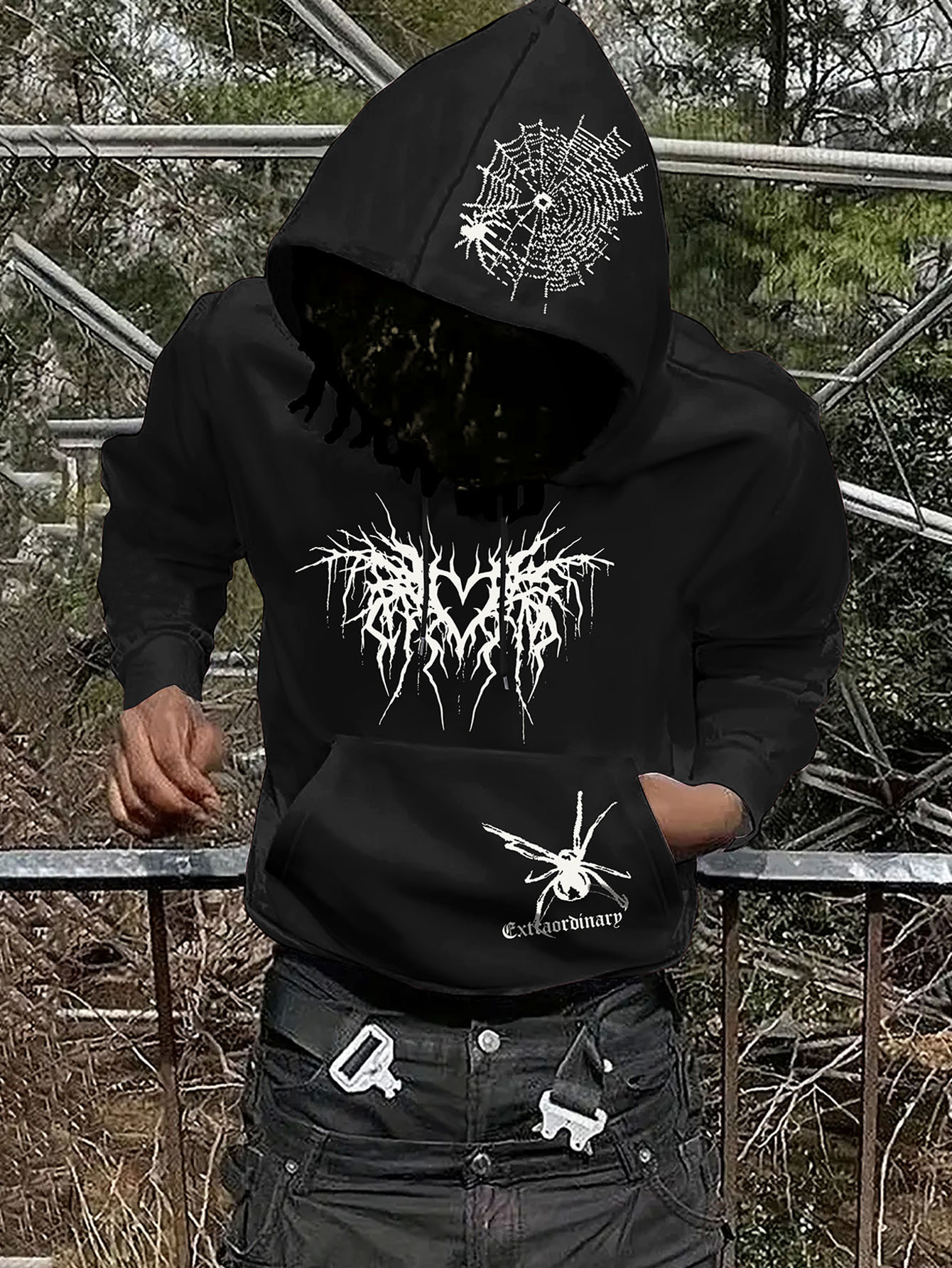 y2k hoodie men sold on Temu United States