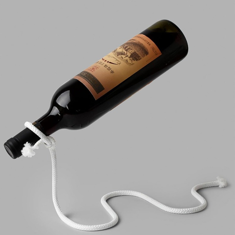 Magic Suspending Rope Wine Holder 24 648a75837e6f46b986dcda9e90584a96 goods