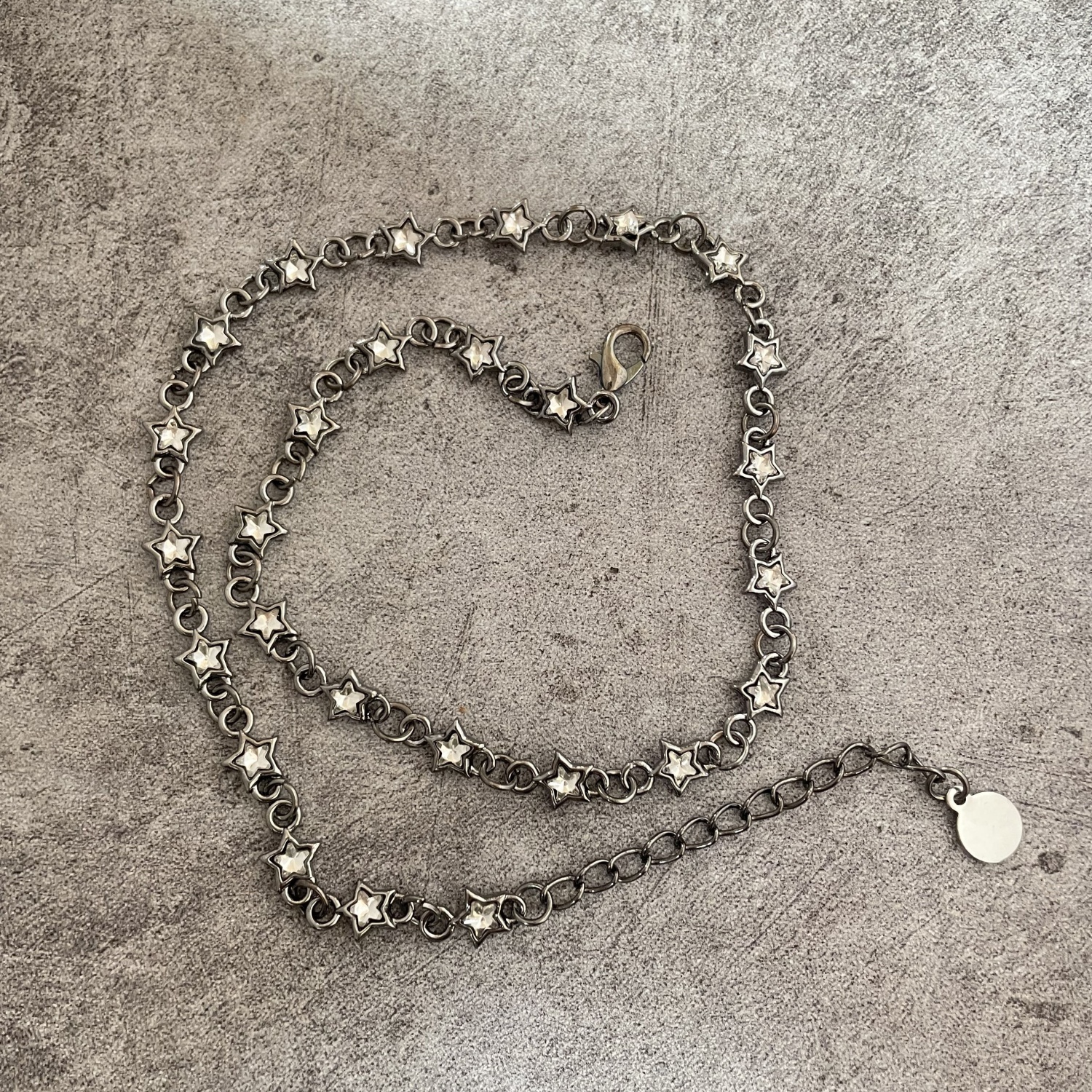 TEMU Choker Featuring A Black Star Necklace Designed For Women, Perfect For Punk Gothic Style. This Black Layering Choker Necklace Is Ideal For Y2k