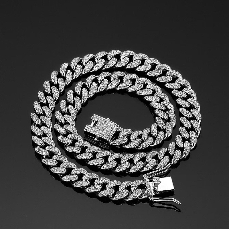 TEMU 1pc Jewelry Bracelet For A Cuban Chain Party In Hip Hop Punk Style