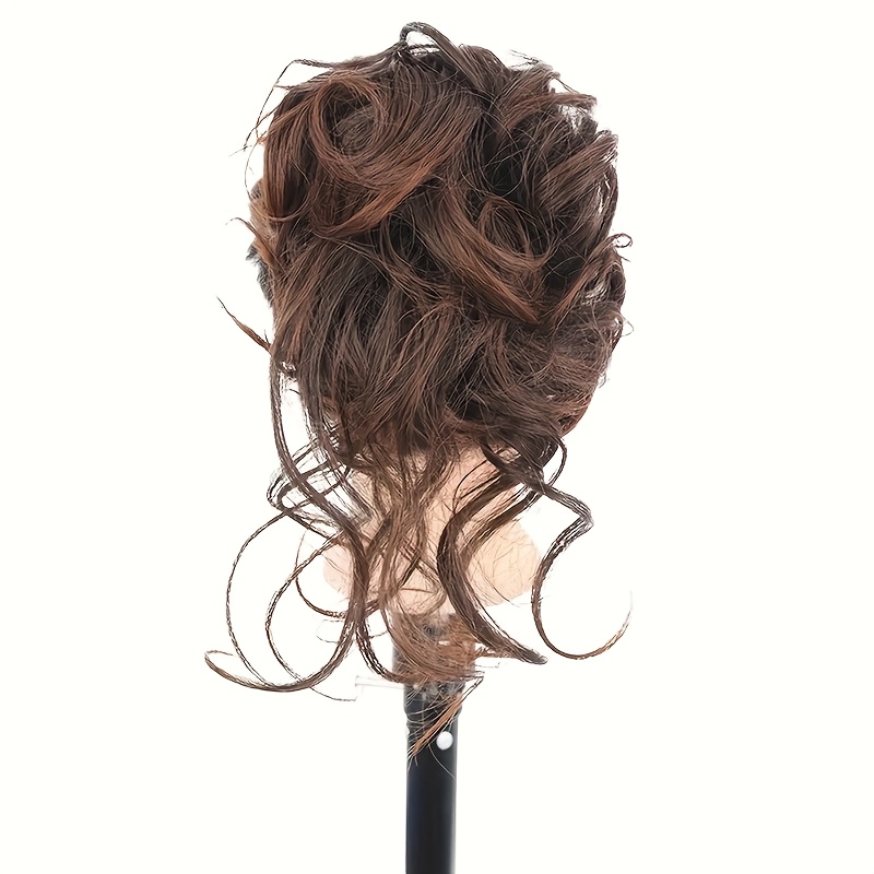 E-shop 1 Stück Damen Elegante -Haarspange – Schnelle Styling-Platte mit Sicherheitsclips, Proteinfaser-Haarteil für natürliches Volumen glatte Locken,
