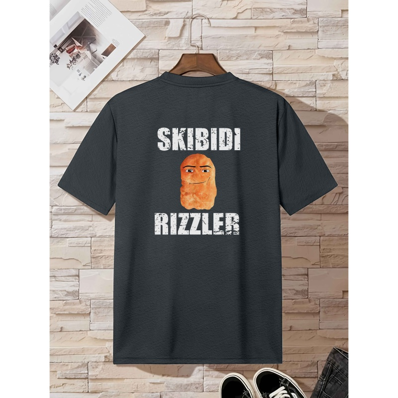 

Men's Short-sleeved T-shirts For Spring And Summer Featuring Skibidi Rizzler Designs.