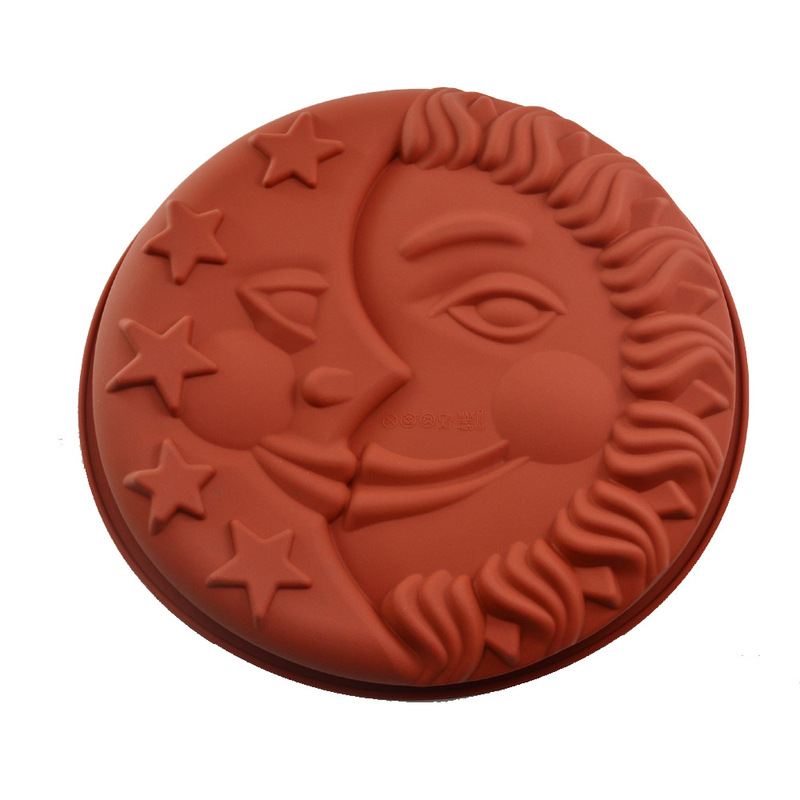 TEMU Reusable Silicone Concrete Molds For And Sun Stepping , Garden , Lawns, And Yard Decorations, Used For Concrete Production Of Stepping Stones,