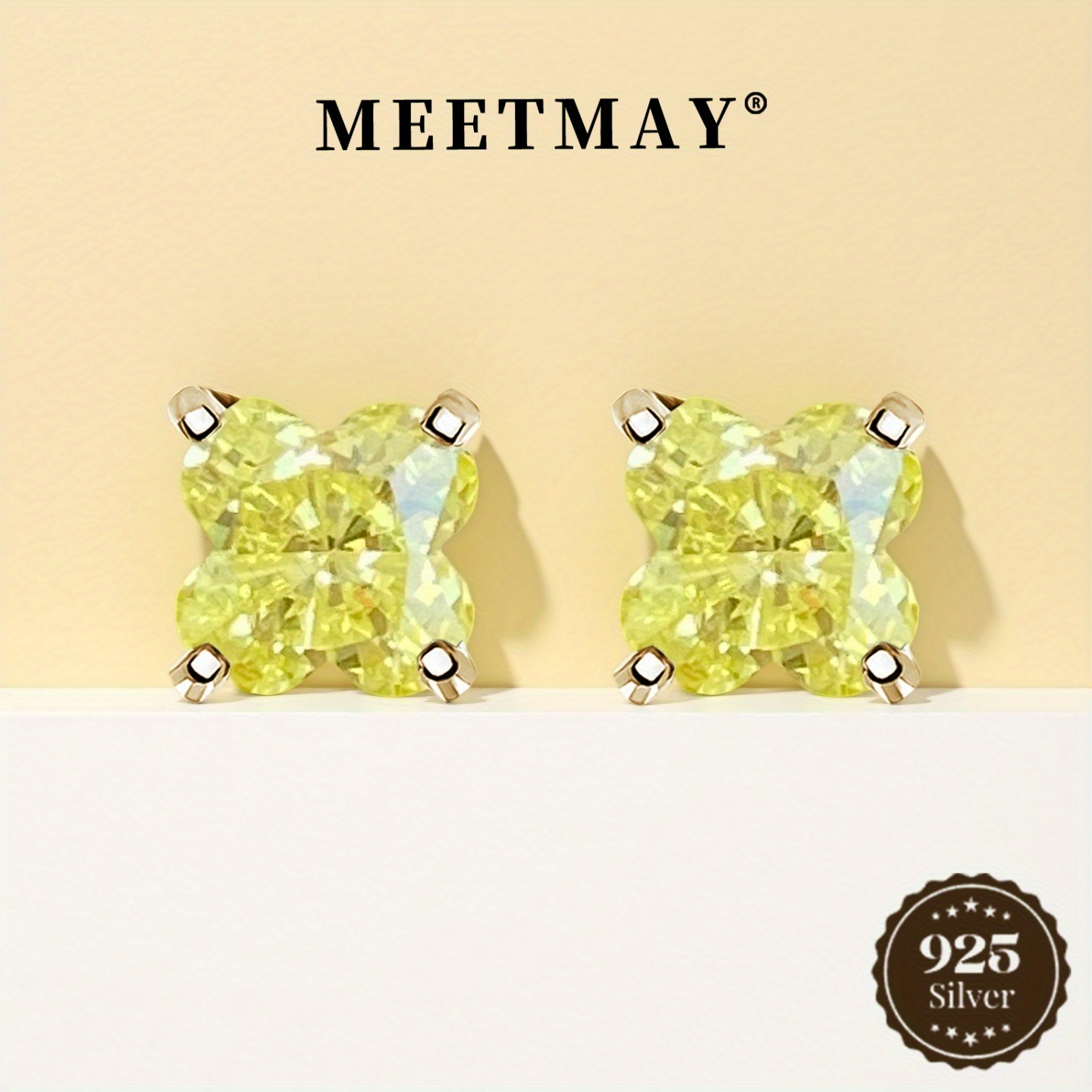 Women's 5A Cubic Zirconia S925 Stud Earrings