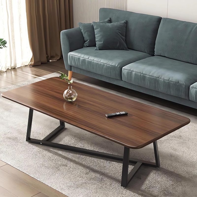   coffee table desk tea table   end table 120x60x45cm rectangular wooden sofa table large elegant desktop coffee table fixed stand bedroom living room balcony is44 1