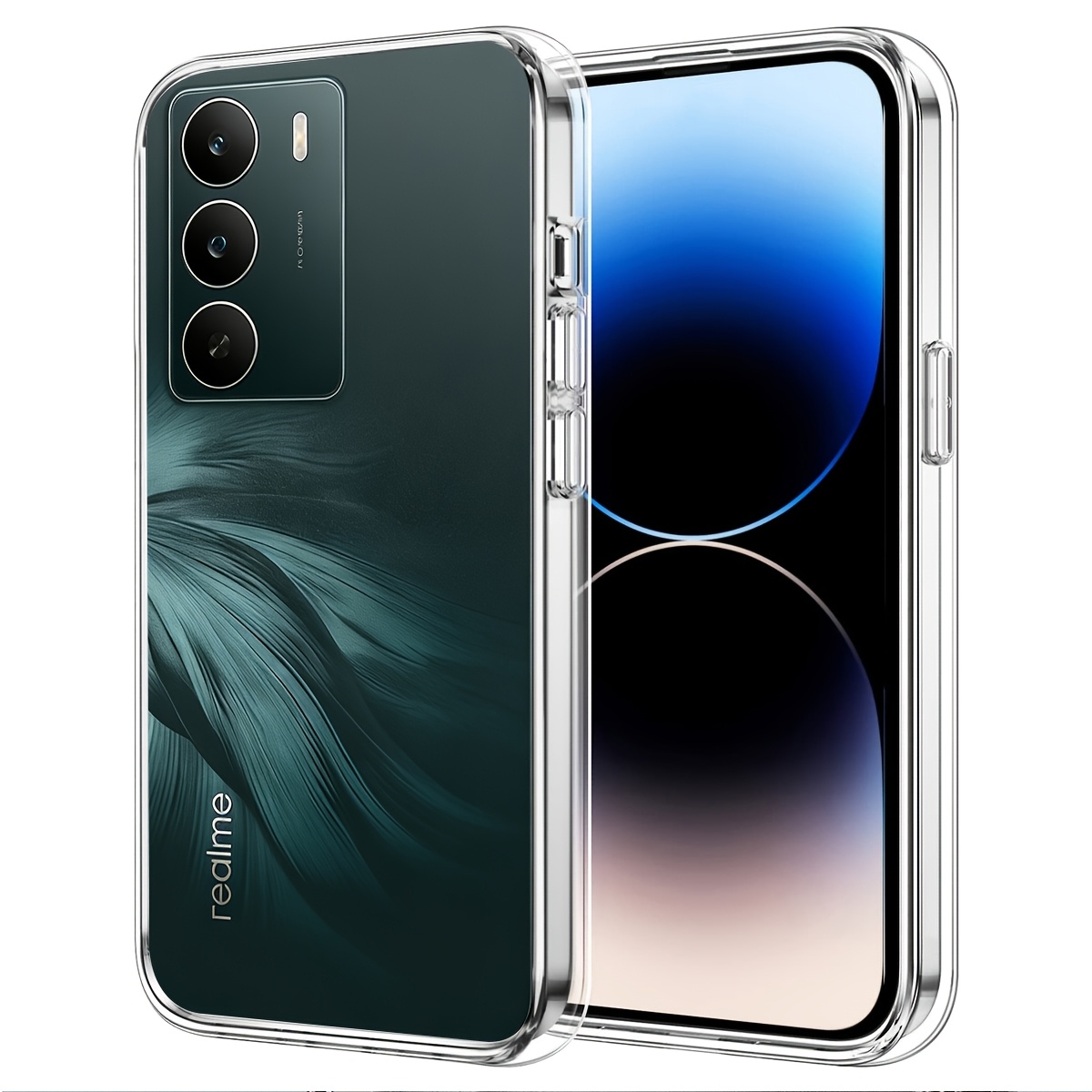 TEMU Custodia per telefono - Una custodia in TPU per Realme C71 4G, caratterizzata da un design , , completamente e minimalista