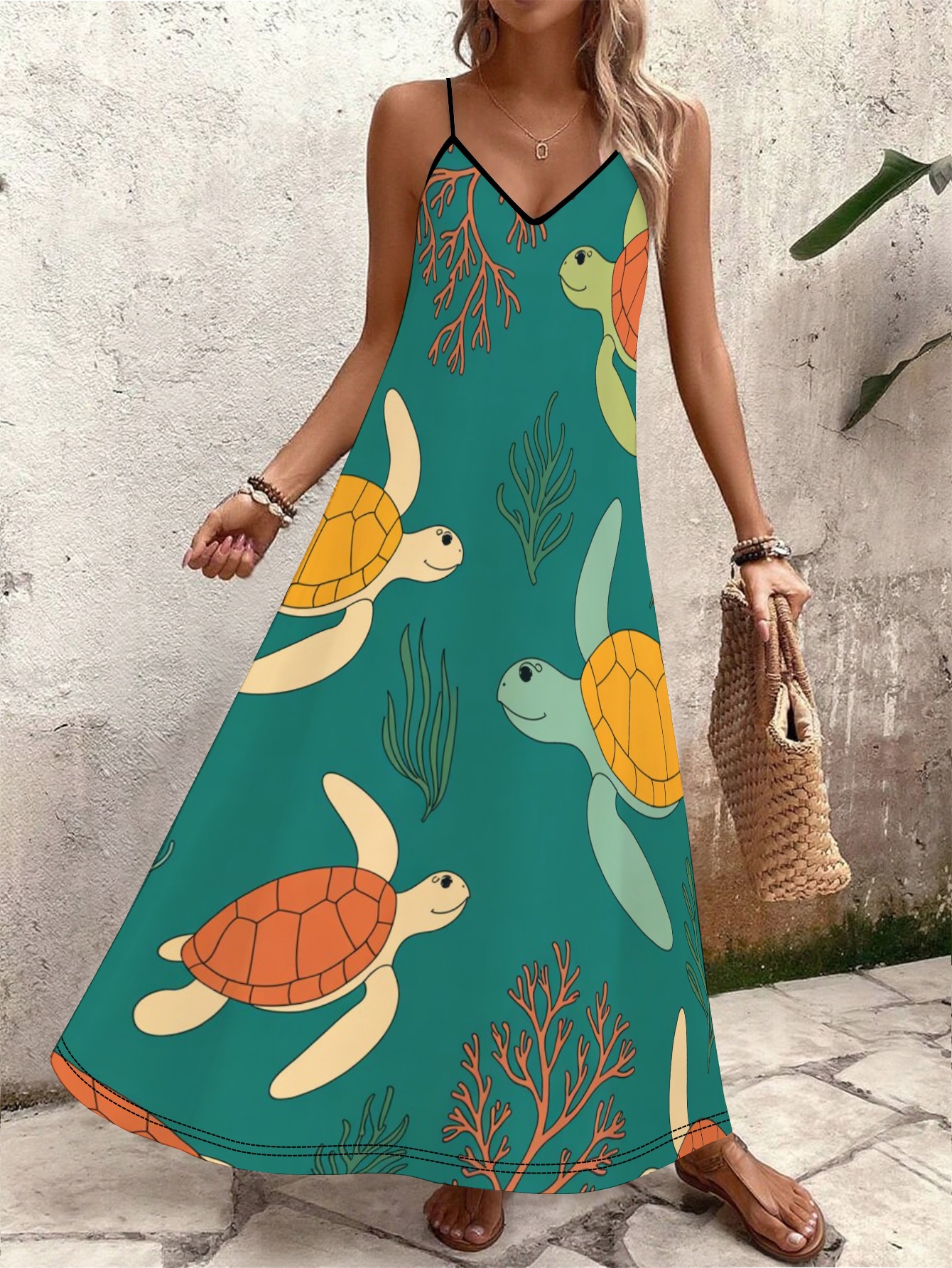 white christmas dresses Side Tie Knot Mesh Swim Dress main image 0