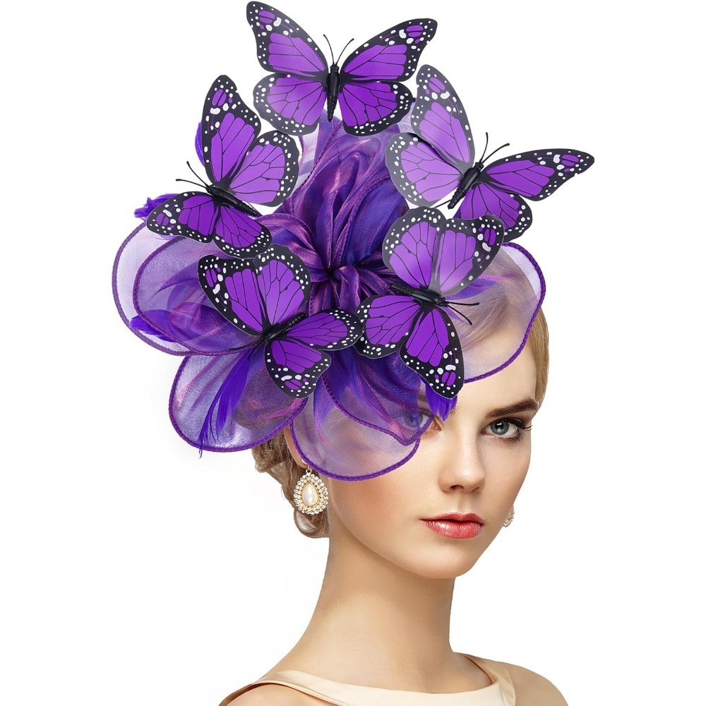fascinator hat sold on Temu United States display picture 1