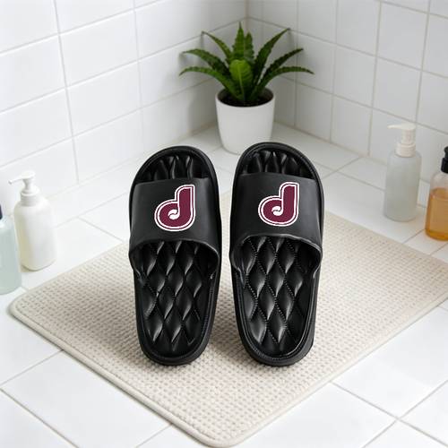 item picture 1 pair philadelphia p letter mens sports slippers stylish bedroom slippers outdoor beach slippers hotel slippers and travel slippers suitable for pool travel and beach wear